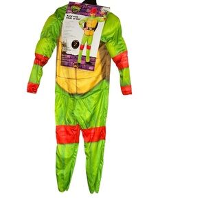 New teenage mutant ninja turtle Raphael  costume TMNT red turtle. Medium 7/8